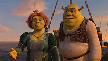 Love in Shrek, Shrek and Fiona, Film romance, Fairy tale love story HD wallpaper