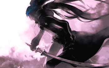 Black★Rock Shooter, mato kuroi, anime, sword, manga HD wallpaper