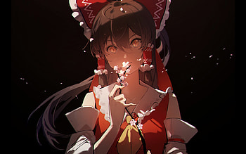 Reimu Hakurei, Touhou Project, Japanese manga, anime characters, Touhou Project characters, Reimu Hakurei Touhou Project, Hakurei Reimu HD wallpaper