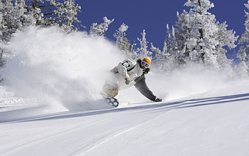 Snowboarding backgrounds, Stunning visuals, Winter sports charm, Snowboarder's paradise HD wallpaper