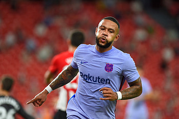 FC Barcelona, Memphis Depay HD wallpaper
