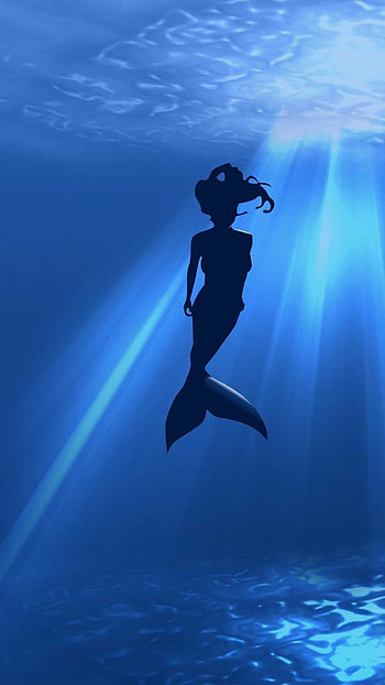 mermaid, Exquisite underwater creature HD phone wallpaper