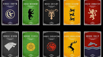 Game of Thrones houses Game ... HD wallpaper