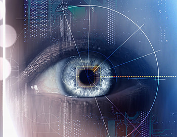 Eye, scanner HD wallpaper