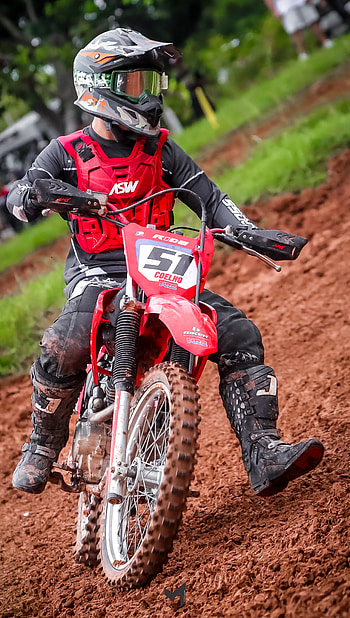 Motocross, motorcycle, racing HD phone wallpaper