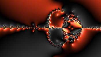 Trippy Psychedelic Fractal, trippy, psychedelic, aesthetic, red, Abstract, fractal HD wallpaper