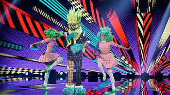 Clash of the Masks, The Masked Singer, Intense competition, Celebrity showdown HD wallpaper