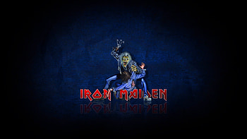 Preview iron maiden, zombi, victim, darkness, letters HD wallpaper