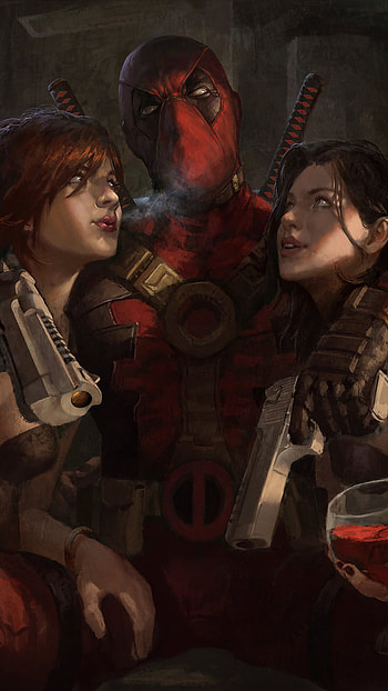 Comic, Deadpool HD phone wallpaper