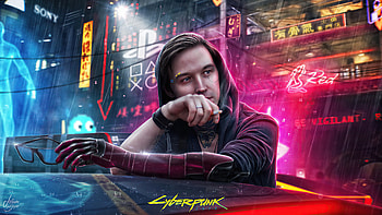Cyberpunk 2077, Street life, Urban exploration, gaming HD wallpaper
