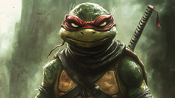 Raphael - The Fierce Ninja Turtle, Teenage Mutant Ninja Turtles, Raphael (TMNT) HD wallpaper