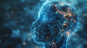 Futuristic Cybernetic Hologram, cybernetic, human, futuristic HD wallpaper
