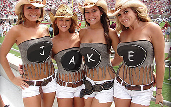 Cowgirl Statement.., style, cowgirl, fun, brunettes, sports, outdoors, blondes, football, girls, women, models, western, hats, female HD wallpaper