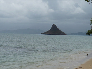 chinamans hat, island, hawaii, water, pacific HD wallpaper