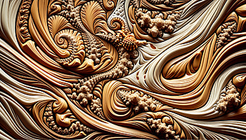 Peanut Butter Swirl Abstract, peanut butter, Abstract, texture, swirl, brown HD wallpaper
