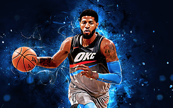 Paul George, NBA, OKC, basketball HD wallpaper