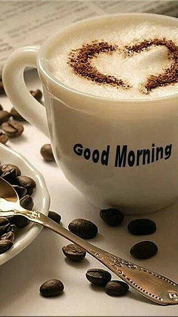 Good Morning, Coffee HD phone wallpaper