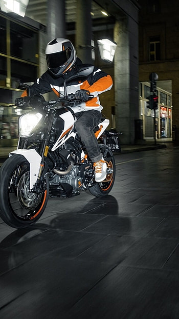 New Ktm, City Night, Background HD phone wallpaper