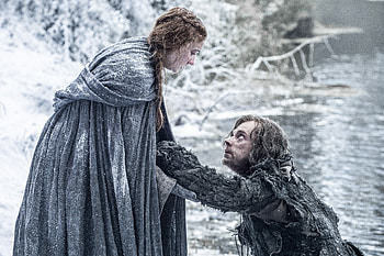 Sansa Stark And Theon Greyjoy, game-of-thrones, tv-shows HD wallpaper