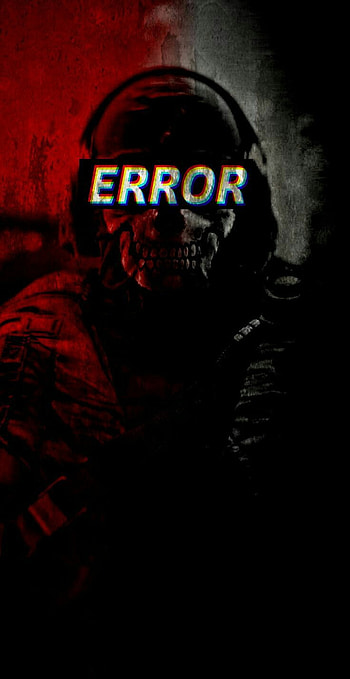 Error, , error, black, red HD phone wallpaper