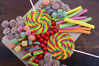 Colorful, candies, sweets HD wallpaper