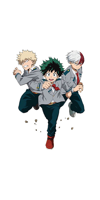 My Hero Academia , Action-packed anime, Superhero students, Heroic battles HD phone wallpaper