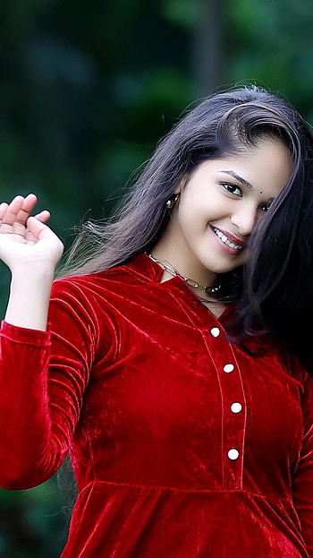 Nitya, omg girl, telugu tiktok HD phone wallpaper