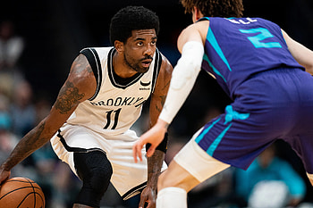 Nets vs Hornets, Kyrie Irving HD wallpaper
