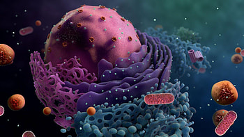 Cell biology, Cellular processes, Molecular interactions, Biological functions HD wallpaper