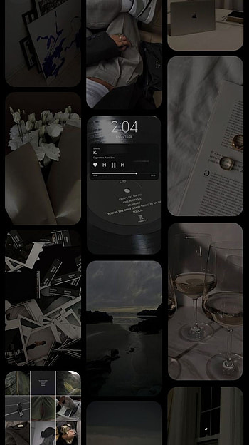 Black aesthetic, AestheticBae, Cool, viral HD phone wallpaper