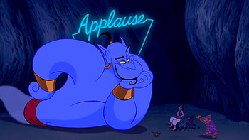 Genie, Aladdin HD wallpaper