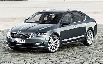 Skoda Octavia, 2017 model, Car pixel HD wallpaper