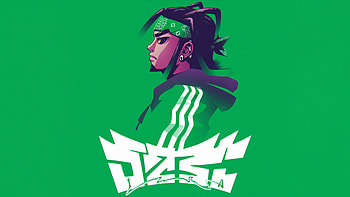 Rapper, rapper, artist, artwork, art, digital-art, green, artstation HD wallpaper