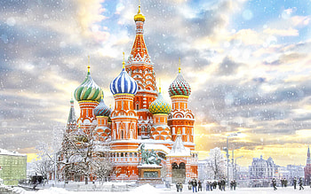Saint Basil's Cathedral, Moscow's pride, Russia's heritage HD wallpaper