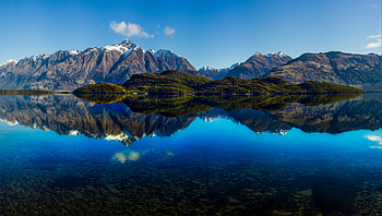 Lake Mountains Reflection Snow , lake, mountains, snow, reflection, nature HD wallpaper