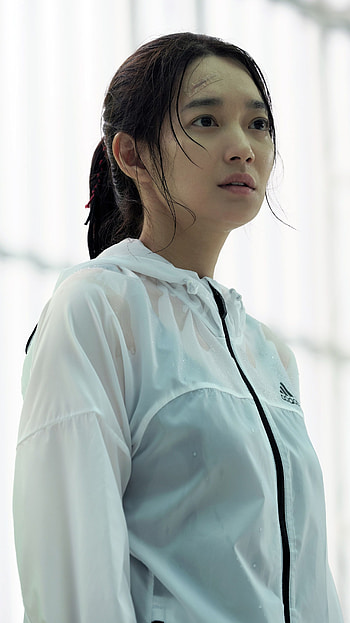 Shin min, model, korean actress HD phone wallpaper