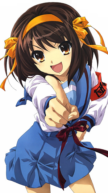 Melancholy of Haruhi Suzumiya, Kawaii mobile HD phone wallpaper