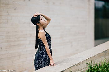 Asian, Woman HD wallpaper
