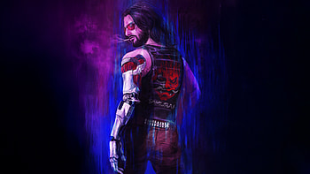 Cyberpunk 2077 Legend Johnny Silverhand, keanu-reeves, cyberpunk-2077, games, johnny-silverhand, 2025-games, ps5-games, ps4-games, xbox-one-games, xbox-games, pc-games, video-games, artwork, art, digital-art, artstation HD wallpaper