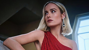 Brie Larson Red Dress , brie-larson, celebrities, girls, hoot, red-dress HD wallpaper