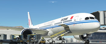 Air China, Long haul flight, Beijing to Los Angeles, Boeing 787 HD wallpaper