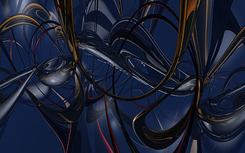 Abstract, Dark, Grid, Form, Shadow, Plexus HD wallpaper