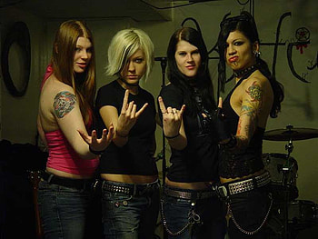 Kittie, metal, heavy metal, rock HD wallpaper