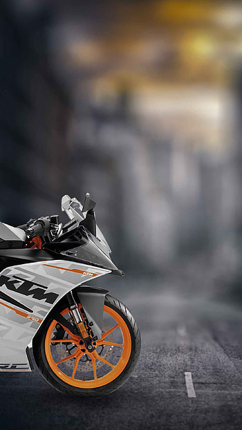 Ktm Bike, Sport Biker, Racer Bike, sport bike HD phone wallpaper
