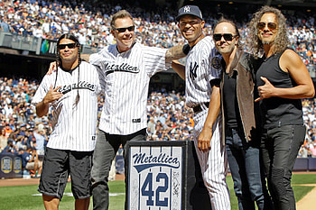 Metallica, Mariano Rivera HD wallpaper