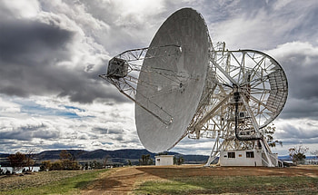 Sky, Universe, Clouds, Mainly Cloudy, Overcast, Observatory, Radio Telescope HD wallpaper