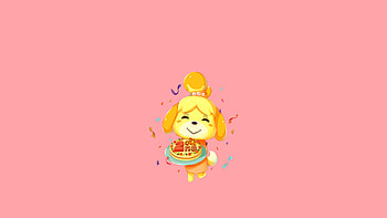 Animal Crossing: Pocket Camp – Cheerful Isabelle Delight, Animal Crossing: Pocket Camp HD wallpaper