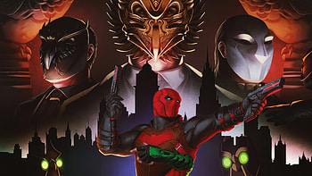 Gotham Knight Red Hood , gotham-knights, games, artwork, artist, xbox-games, ps5-games, pc-games, artstation HD wallpaper