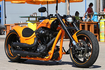 Harley Davidson Lamborghini, motorcycles, vehicles, Harley Davidson, Lamborghini HD wallpaper