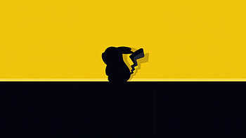 Pikachu Minimalism , pikachu, pokemon, yellow, minimalism, minimalist, artist, artwork, digital-art, cartoons HD wallpaper
